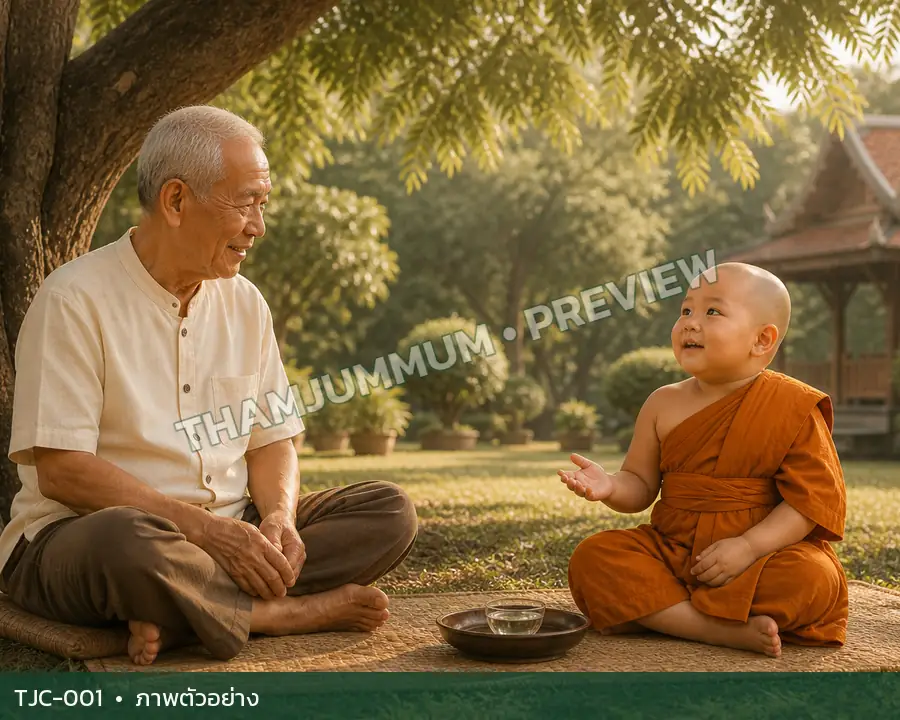 TJC-001 เณรกับผู้คน