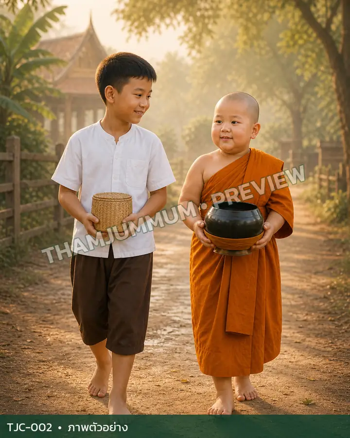 TJC-002 เณรกับผู้คน