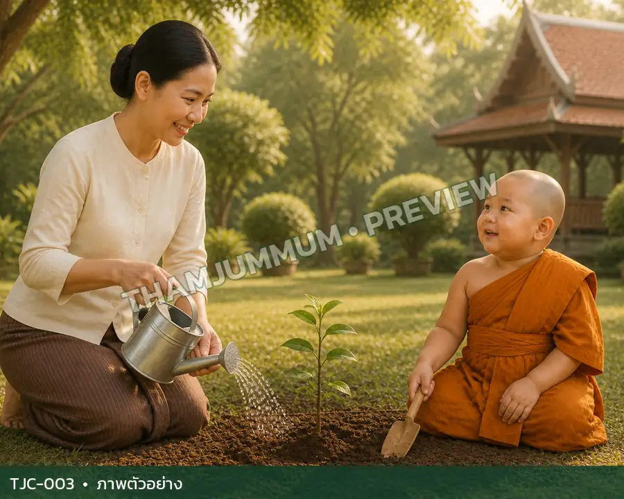TJC-003 เณรกับผู้คน