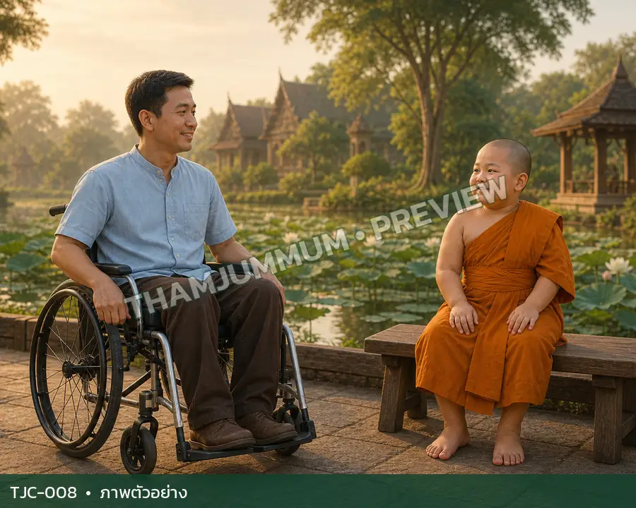 TJC-008 เณรกับผู้คน
