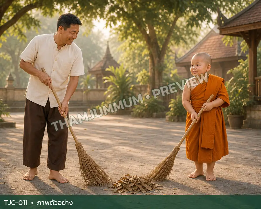 TJC-011 เณรกับผู้คน