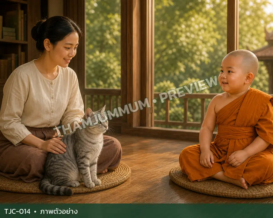 TJC-014 เณรกับผู้คน