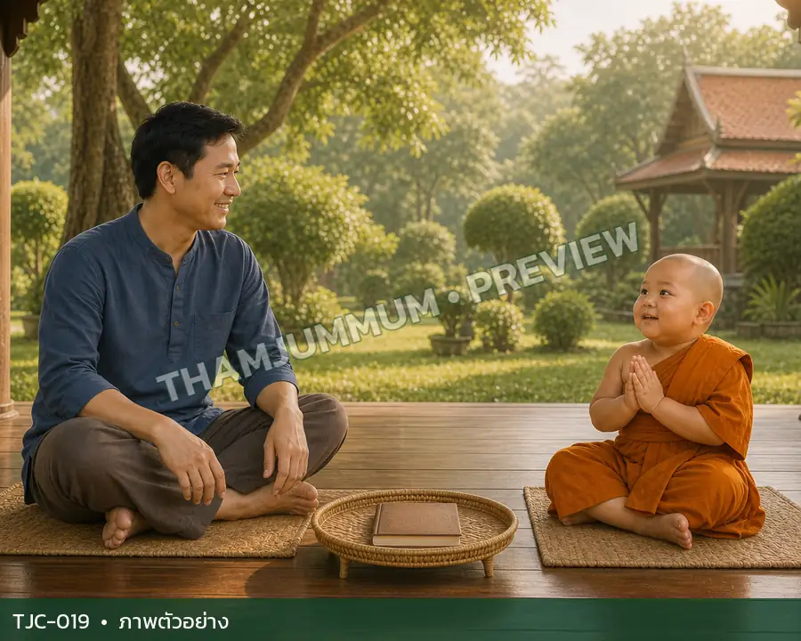 TJC-019 เณรกับผู้คน