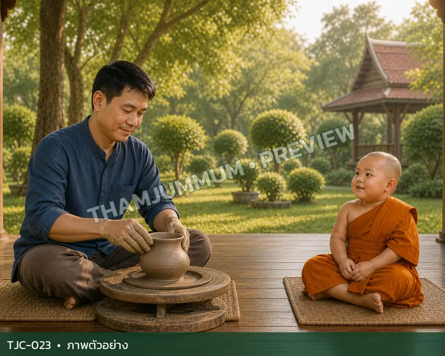 TJC-023 เณรกับผู้คน