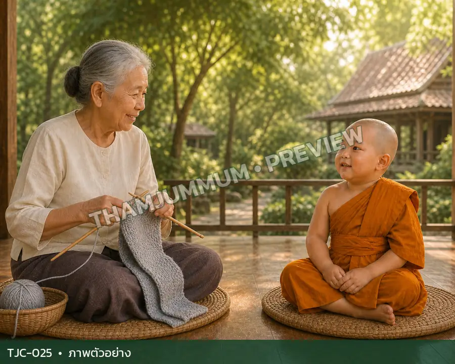 TJC-025 เณรกับผู้คน