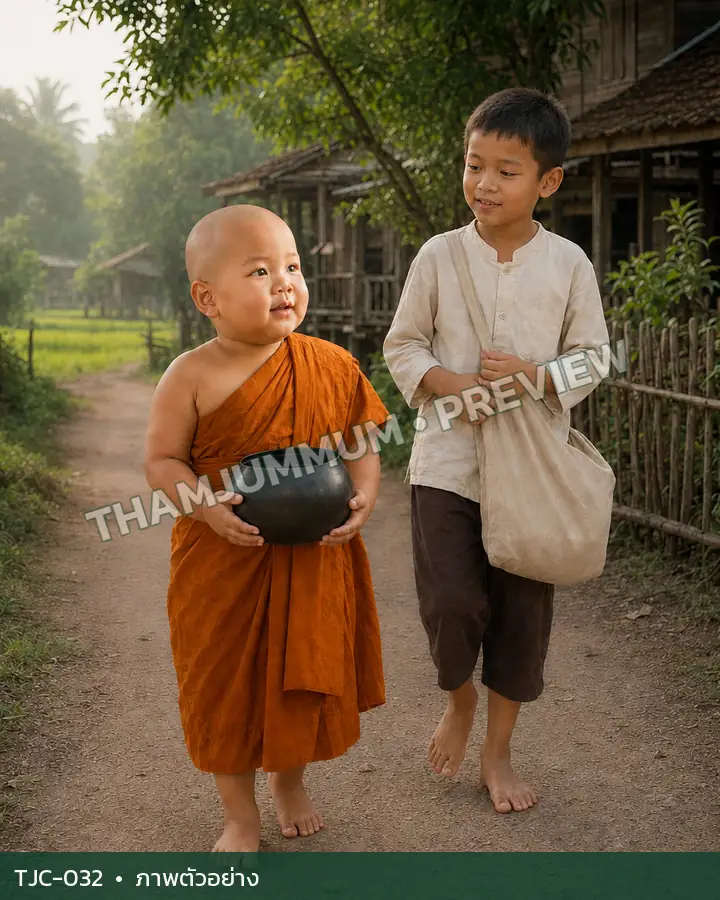 TJC-032 เณรกับผู้คน