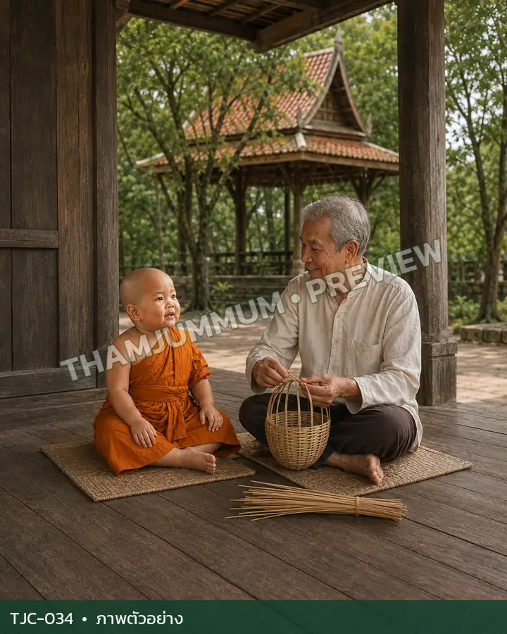 TJC-034 เณรกับผู้คน