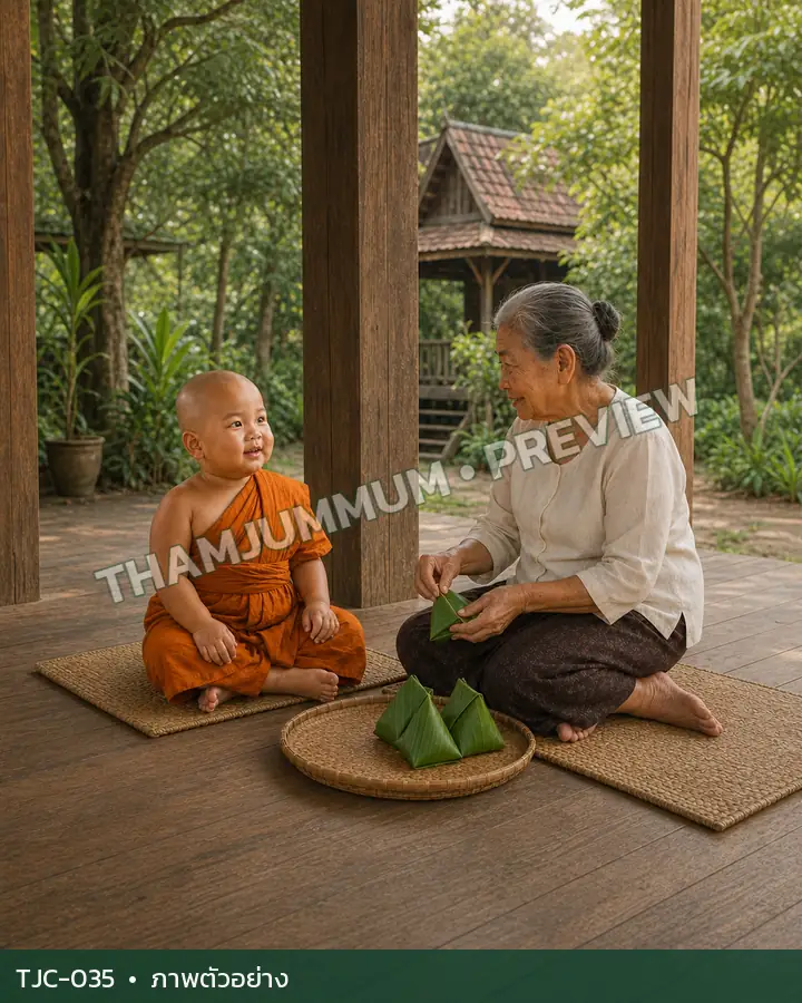 TJC-035 เณรกับผู้คน