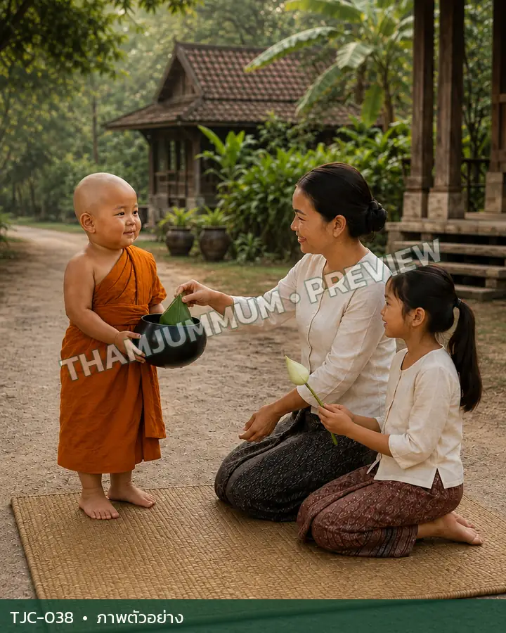 TJC-038 เณรกับผู้คน