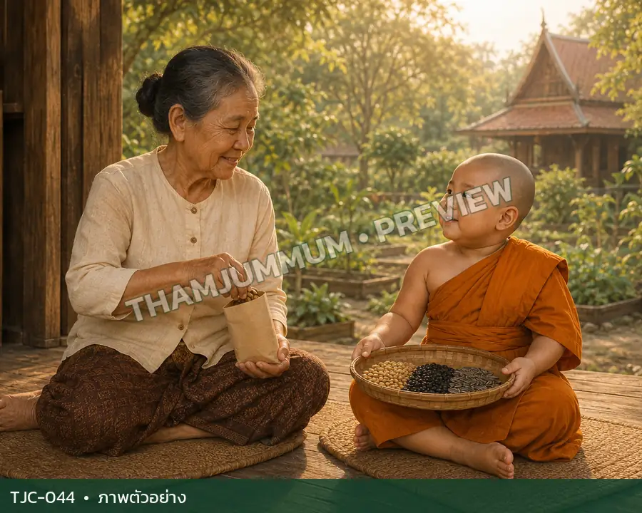 TJC-044 เณรกับผู้คน