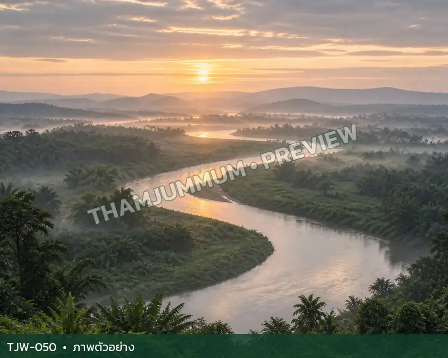 TJW-050 ภาพวิถีธรรมชาติ
