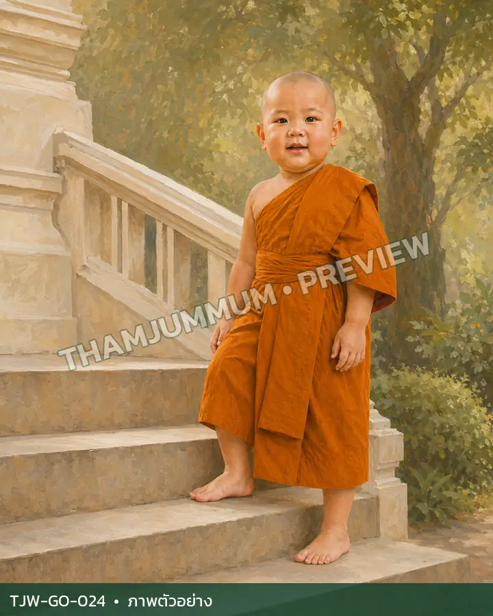 TJW-GO-024 เช้าวันใหม่บนบันไดเตี้ย