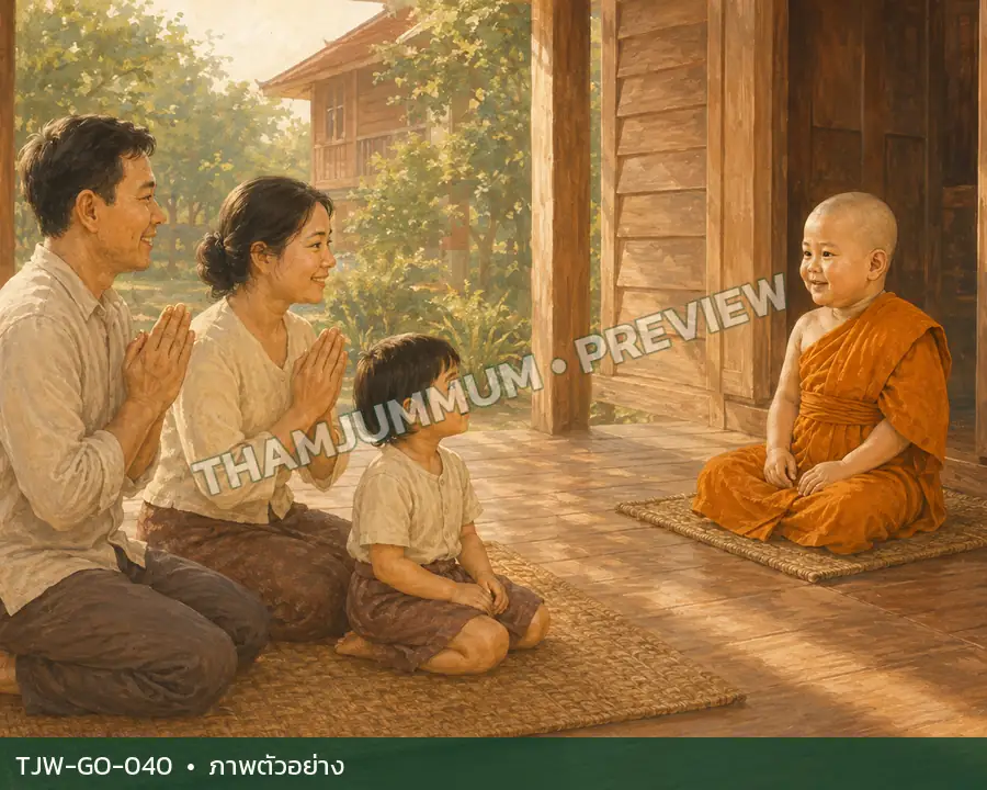 TJW-GO-040 ครอบครัววันขึ้นบ้านใหม่