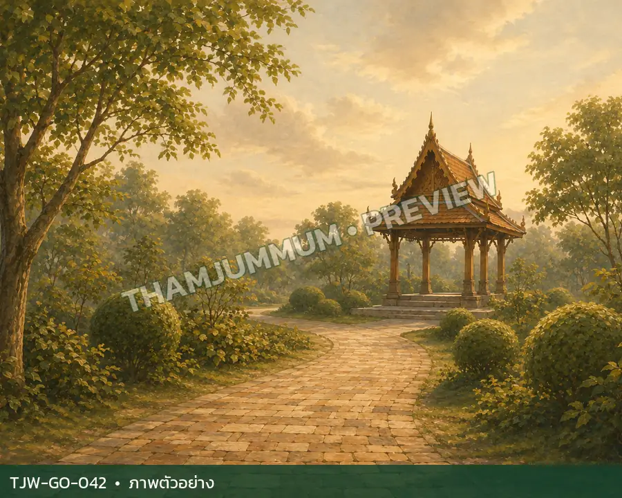 TJW-GO-042 ทางอิฐสู่ศาลา