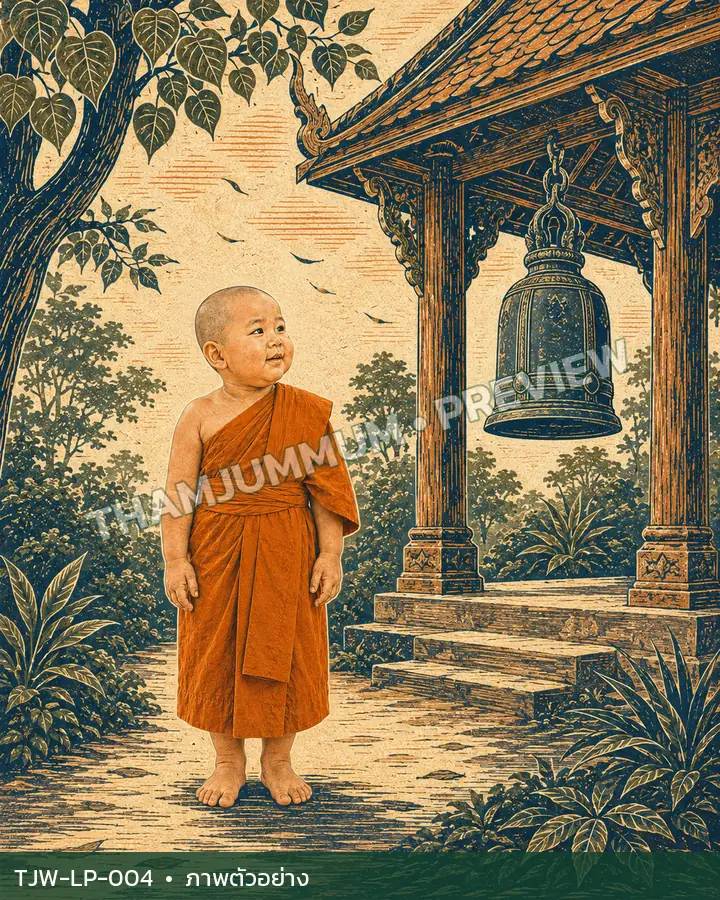 TJW-LP-004 ระฆังกับจังหวะลม