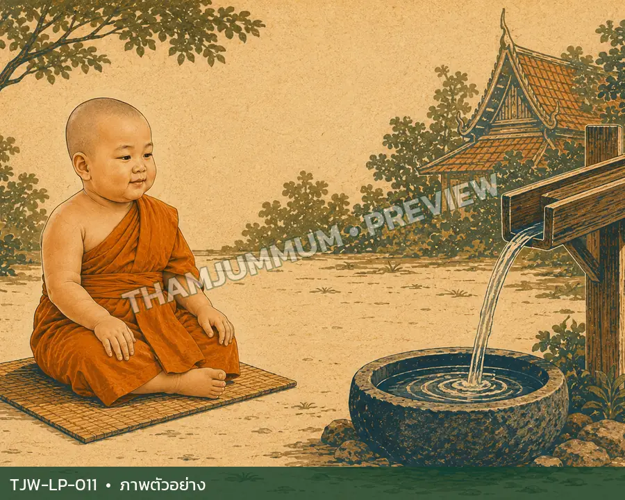 TJW-LP-011 นั่งฟังสายน้ำ