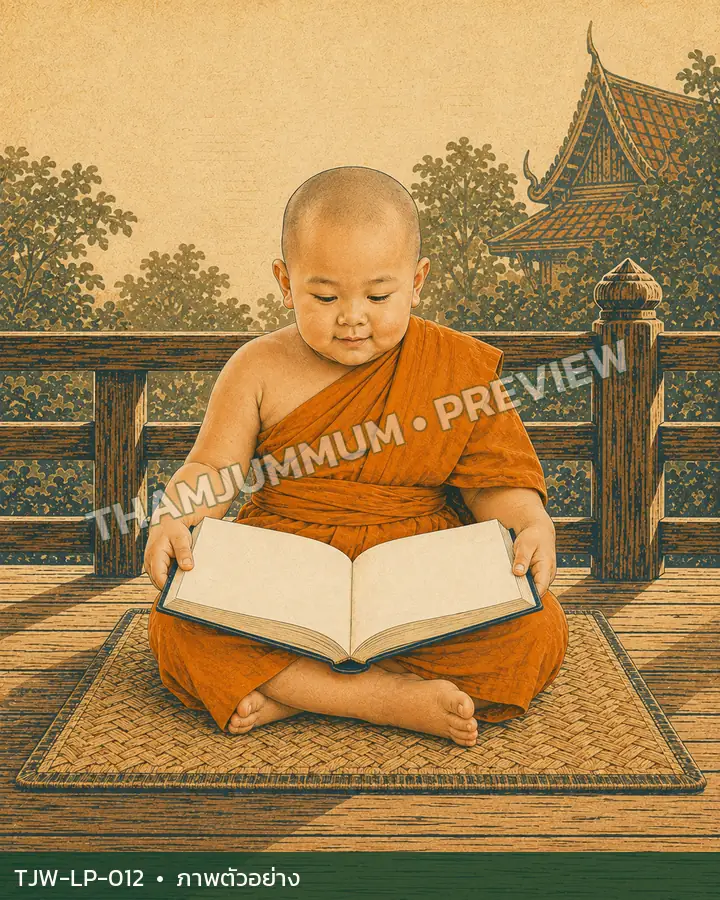 TJW-LP-012 หนังสือเล่มเดียว