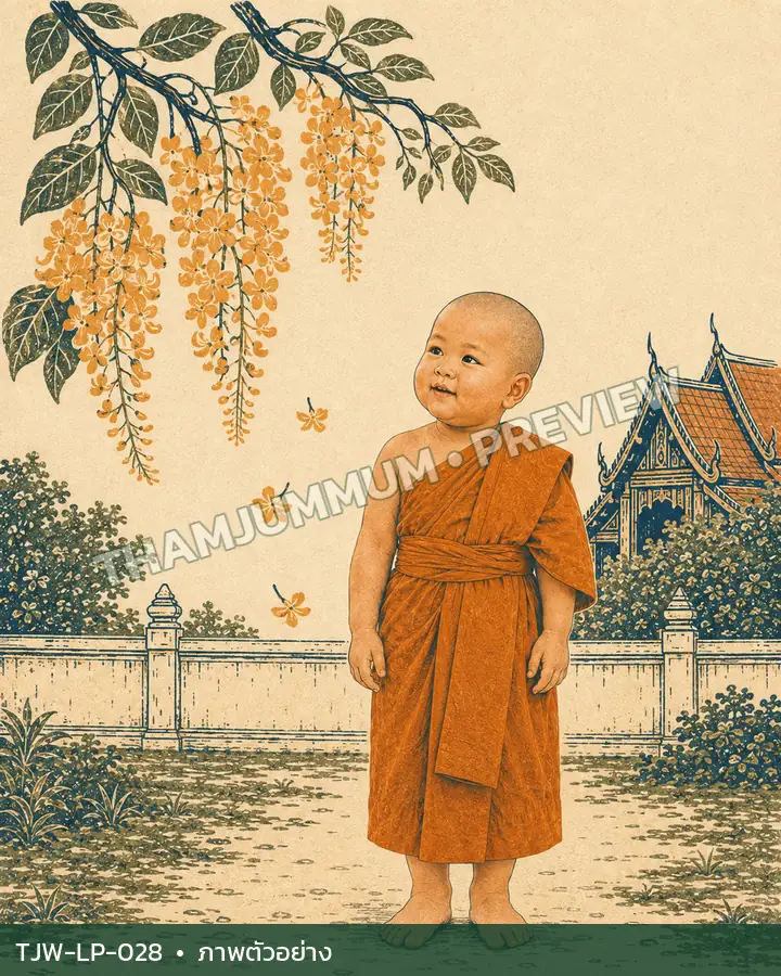 TJW-LP-028 ใต้กิ่งราชพฤกษ์