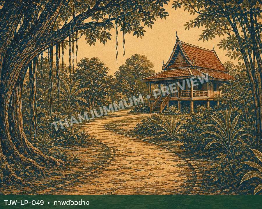 TJW-LP-049 บ้านไม้ปลายทาง