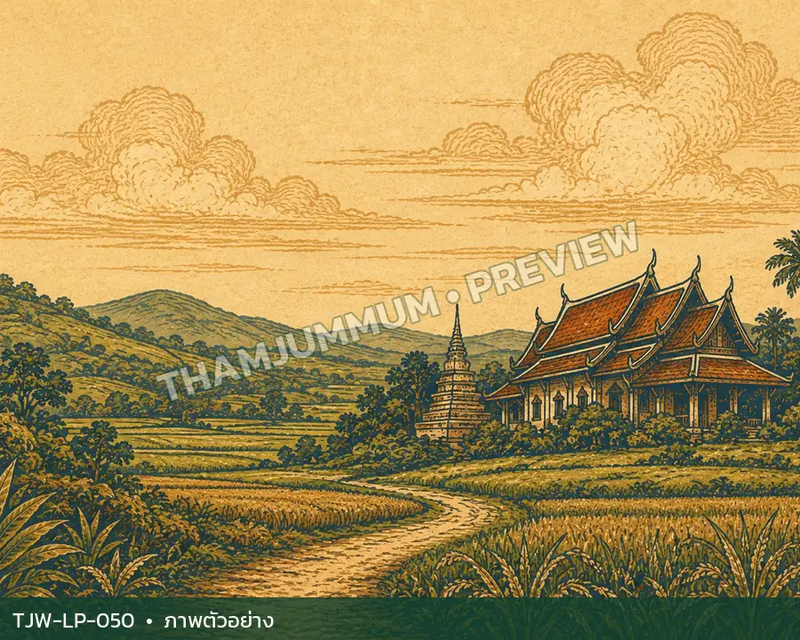TJW-LP-050 ขอบฟ้าเหนือวัด