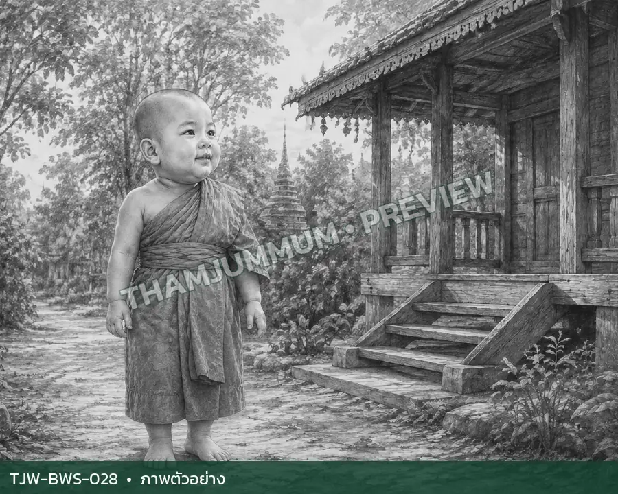TJW-BWS-028 ชายคาและแสงสุดท้าย