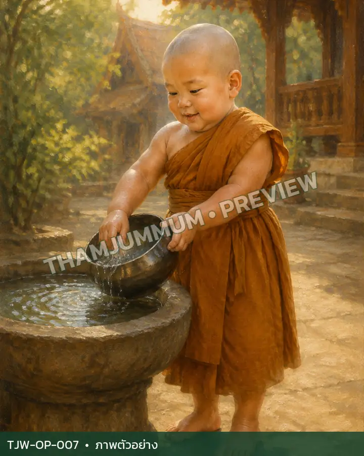 TJW-OP-007 น้ำใสในบาตร