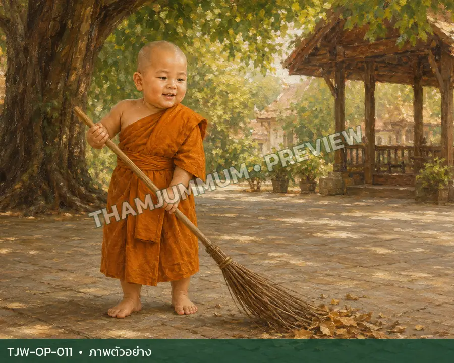 TJW-OP-011 ลานวัดที่เบาสบาย