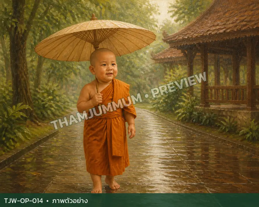 TJW-OP-014 ฝนบางเหนือทางวัด