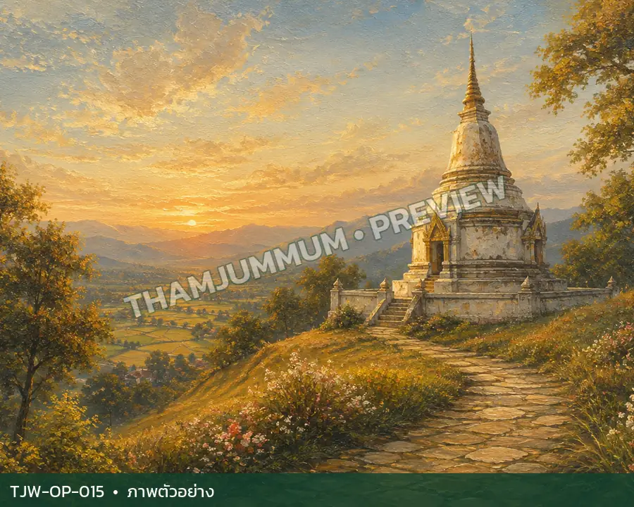 TJW-OP-015 แสงสุดท้ายเหนือเจดีย์