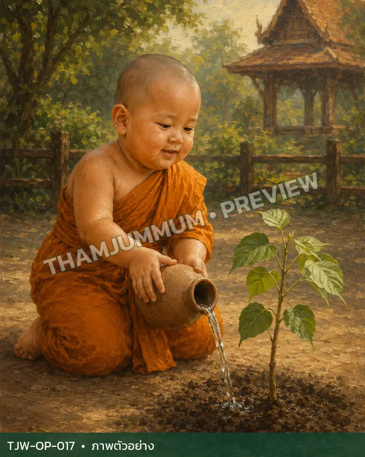 TJW-OP-017 รดน้ำต้นอ่อน
