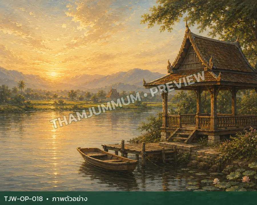 TJW-OP-018 ศาลาริมน้ำรับอรุณ