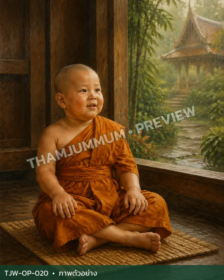 TJW-OP-020 ฟังฝนจากชายคา