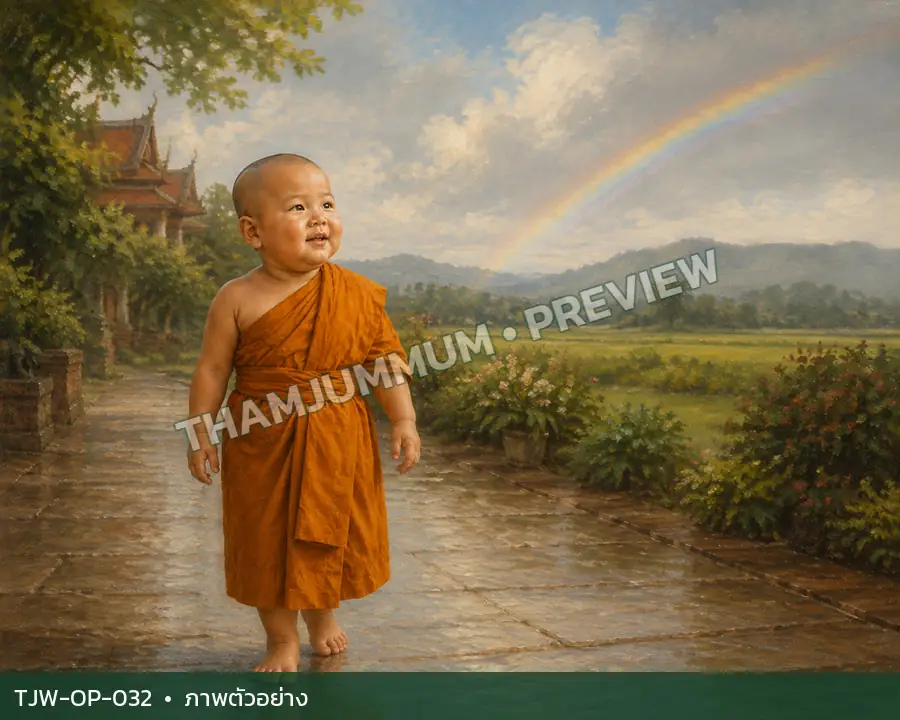 TJW-OP-032 สายรุ้งหลังฝน