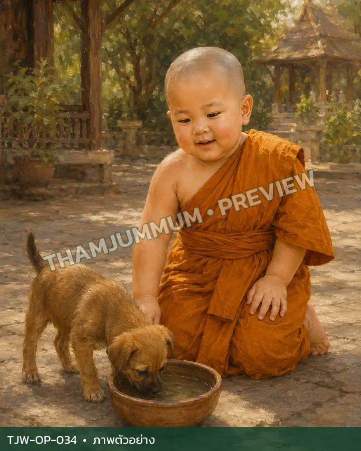 TJW-OP-034 เมตตาข้างขันน้ำ