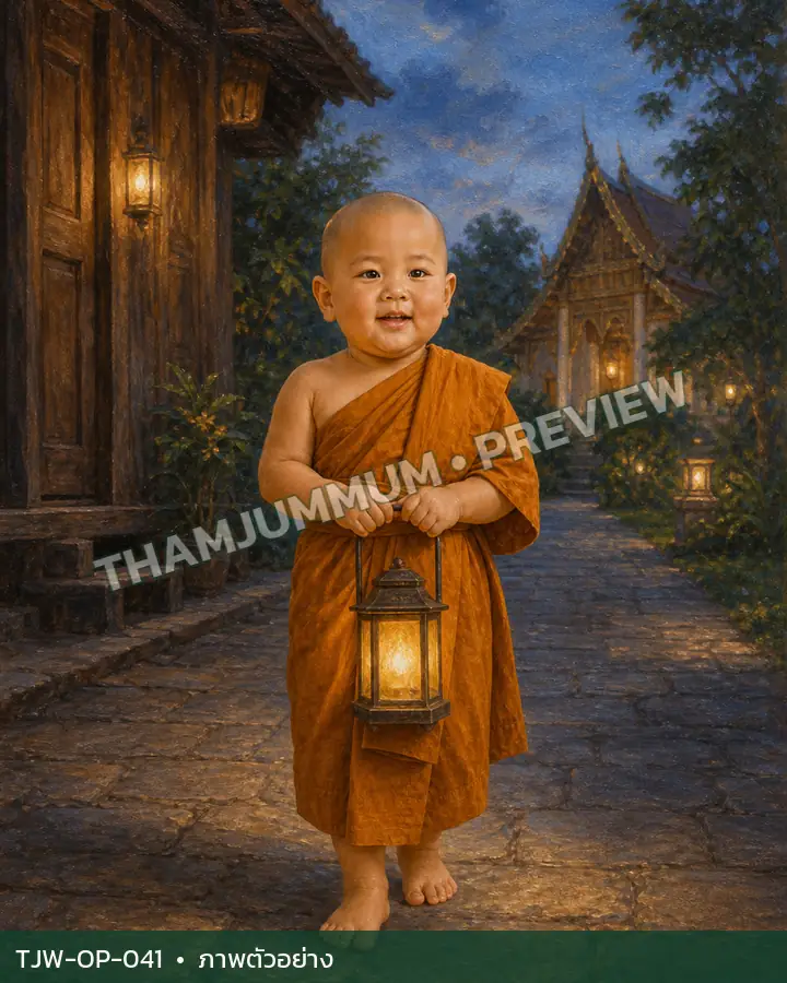 TJW-OP-041 แสงโคมบนทางเย็น
