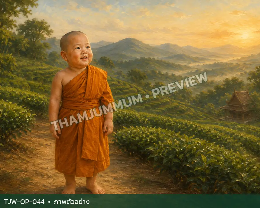 TJW-OP-044 แสงแรกเหนือเนินชา