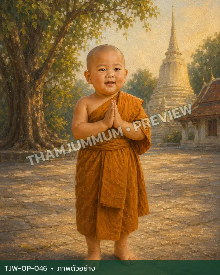 TJW-OP-046 ใจสงบรับแสงเช้า