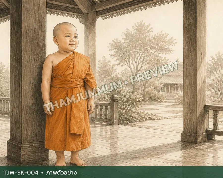 TJW-SK-004 เงาใต้ชายคา