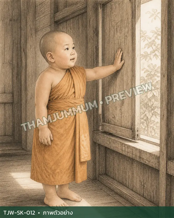 TJW-SK-012 หน้าต่างเก่าเล่าเวลา