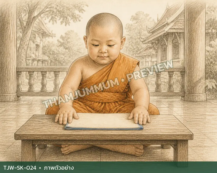 TJW-SK-024 พับผ้าผืนเล็ก