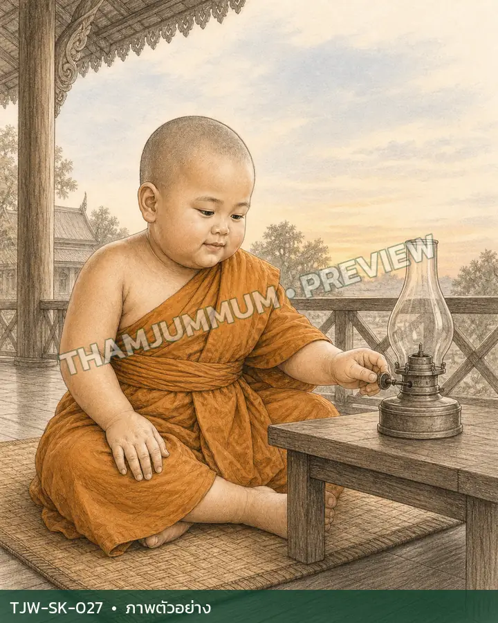 TJW-SK-027 ปิดโคมก่อนเช้า
