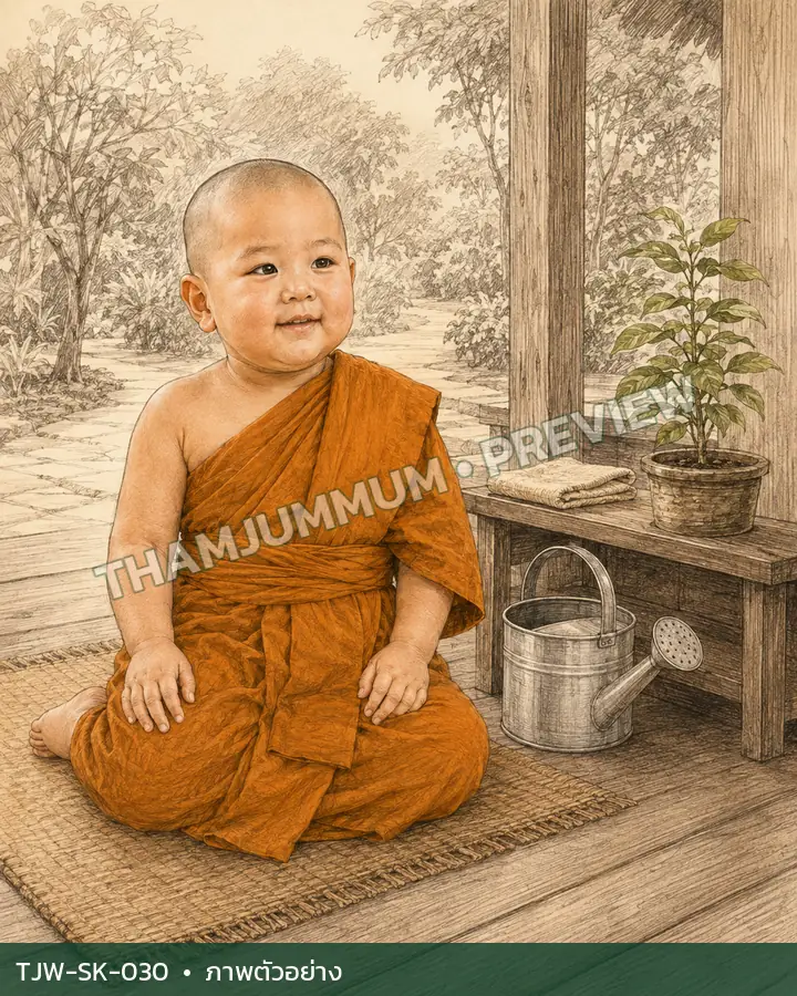 TJW-SK-030 งานเสร็จเมื่อใจไม่เร่ง