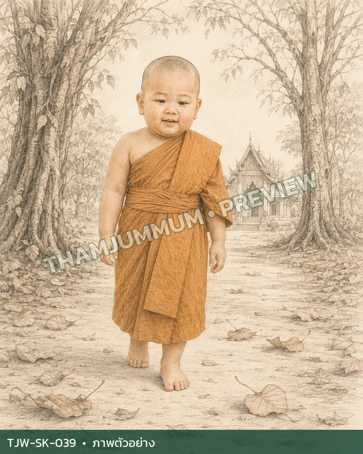 TJW-SK-039 ฤดูใบไม้ร่วงของเมืองร้อน