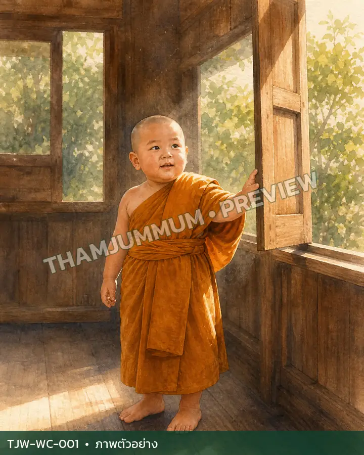 TJW-WC-001 แสงแรกที่ชายคา