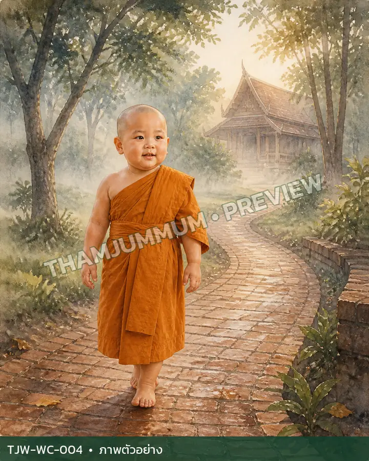 TJW-WC-004 ทางเดินในหมอกบาง
