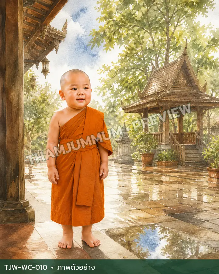 TJW-WC-010 รอยยิ้มหลังสายฝน