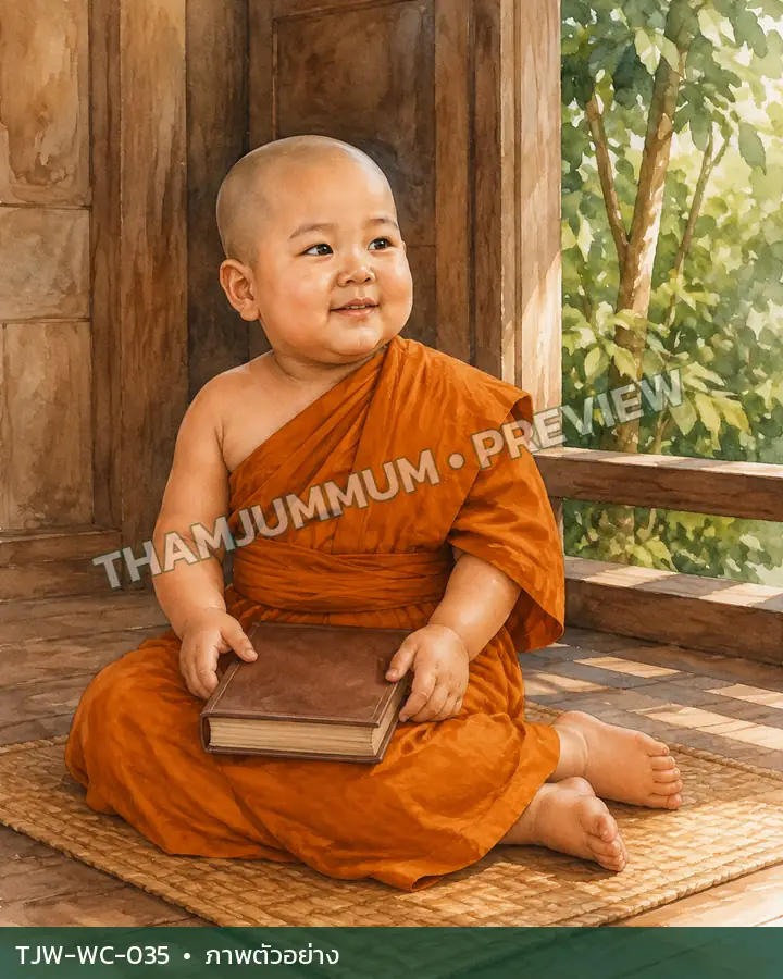 TJW-WC-035 วางหนังสือไว้สักครู่