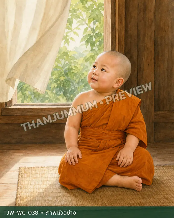 TJW-WC-038 ม่านบางกับลมบ่าย