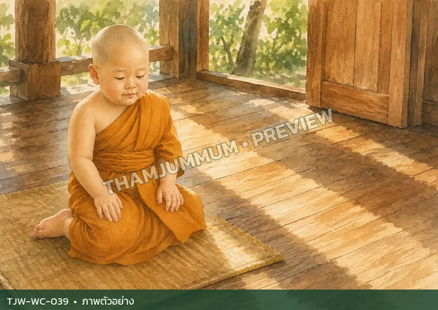 TJW-WC-039 เมื่อแสงเดินข้ามพื้น