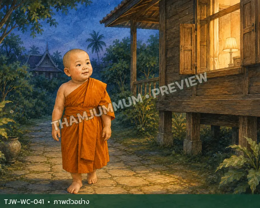 TJW-WC-041 บ้านที่มีแสงรออยู่
